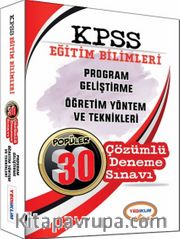 2017 KPSS Eğitim Bilimleri Program Geliştirme Öğretim Yöntem ve Teknikleri Popüler 30 Çözümlü Deneme Sınavı