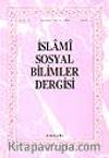 İslami Sosyal Bilimler Dergisi 1994 Cilt:2 Sayı:1