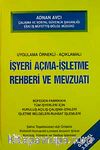 İşyeri Açma-İşletme Rehberi ve Mevzuatı
