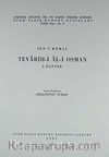 Tevarih-i Al-i Osman  1. Defter