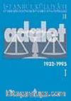 İstanbul İstatistikleri Adalet 1932-1995 Cilt 1