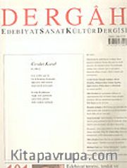 Dergah Edebiyat Sanat Kültür Dergisi / Ocak, Sayı 191, Cilt XVI