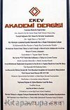 Sayı:25 Güz 2005 Ekev Akademi Dergisi