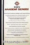 Sayı:12 Yaz 2002 Ekev Akademi Dergisi