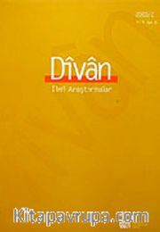 Divan/  İlmi Araştırmalar Sayı:15 Yıl:8 2003/2