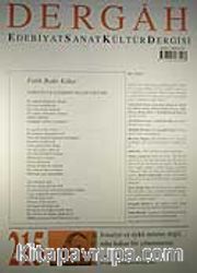Ocak 2008, Sayı 215, Cilt XVIII / Dergah Edebiyat Sanat Kültür Dergisi