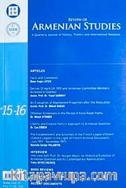 Number 15-16 2007-Review of Armenian Studies