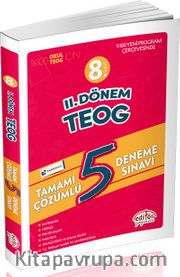 8. Sınıf 2. Dönem TEOG Tamamı Çözümlü 5 Deneme Sınavı
