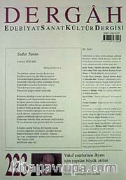 Dergah Edebiyat Sanat Kültür Dergisi Eylül 2008 Sayı:223