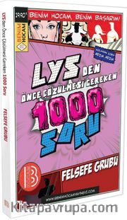LYS'den Önce Çözülmesi Gereken 1000 Soru Felsefe
