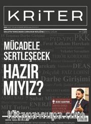 Kriter Aylık Siyaset Toplum ve Ekonomi Dergisi Sayı:8 Aralık 2016