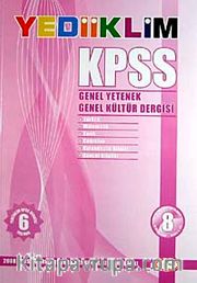 KPSS Genel Yetenek-Genel Kültür Dergisi-8