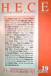 Sayı 19 Temmuz 1998 Hece Aylık Edebiyat Dergisi