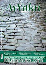 Ayvakti / Sayı: 98-99 Kasım-Aralık 2008 Aylık Kültür ve Edebiyat Dergisi