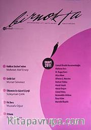 Bir Nokta / Aylık Edebiyat Dergisi / Yıl: 11 / Sayı:110 Mart 2011