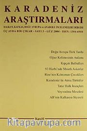 Karadeniz Araştırmaları Sayı:3 Güz 2004