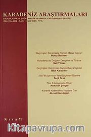 Karadeniz Araştırmaları Sayı:15 Güz 2007