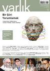 Varlık Aylık Edebiyat ve Kültür Dergisi Nisan 2013