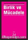 Birlik ve Mücadele Dergisi Sayı:24 Ağustos 2013