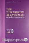 Yeni Türk Edebiyatı Araştırmaları 6 Aylık Dergi Sayı:10 Yıl:Temmuz - Aralık 2013