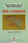 Alternatif Eğitim, Öğrenme, Ölçme-Değerlendirme, Teknik ve Uygulamaları