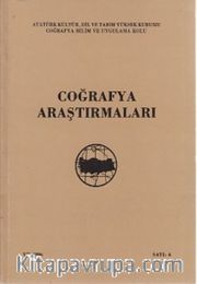 Coğrafya Araştırmaları Sayı:4
