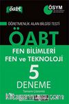 2014 KPSS ÖABT Fen Bilimleri Fen ve Teknoloji Tamamı Çözümlü 5 Deneme