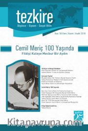 Tezkire Düşünce-Siyaset-Sosyal Bilim Dergisi Sayı:58 Ekim-Kasım-Aralık 2016