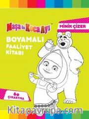 Maşa ile Koca Ayı  Minik Çizer Boyamalı Faaliyet