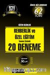 2017 KPSS Eğitim Bilimleri Rehberlik ve Özel Eğitim Tamamı Çözümlü 20 Deneme