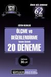 2017 KPSS Eğitim Bilimleri Ölçme ve Değerlendirme Tamamı Çözümlü 20 Deneme 