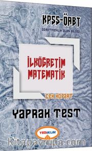 2017 KPSS ÖABT İlköğretim Matematik Çek Kopart Yaprak Test