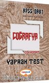 2017 KPSS ÖABT Coğrafya Çek Kopart Yaprak Test