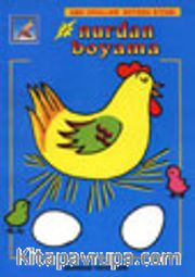 Yeni Nurdan Boyama Mavi<br />Ana Okulları Boyama Kitabı
