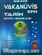 2017 KPSS Vakanüvis Tarih Soru Bankası (VKNS-SB-111)