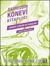 Sadreddin Konevi Kitaplığı - Vahdet-i Vücud ve Esasları