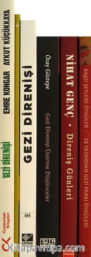 Gezi Parkı Kitaplığı Seti (6 Kitap)