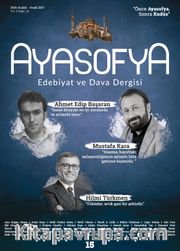 Ayasofya Dergisi Sayı 15