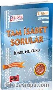 AÖF Tam İsabet Sorular 2. Sınıf Bahar Dönemi (4. Yarıyıl) İdare Hukuku (AF-224-IDR)