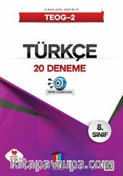 8. Sınıf TEOG 2 Türkçe 20 Deneme