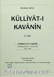 Külliyat-ı Kavanin (2 Cilt Takım)