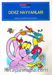 Deniz Hayvanları 16 Syf. Renkli Boyama Kitabı