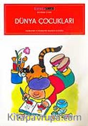 Dünya Çocukları 8 Syf. Siyah-Beyaz  Boyama Kitabı