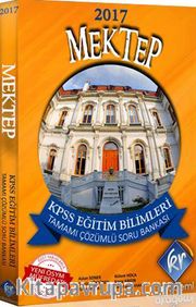 2017 Mektep Kpss Eğitim Bilimleri Tamamı Çözümlü Soru Bankası