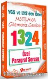 YGS ve LYS'den Önce Mutlaka Çözmeniz Gereken 1324 Özel Paragraf Sorusu