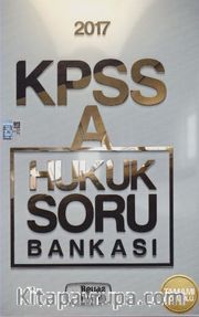 2017 KPSS A Hukuk Soru Bankası