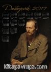 2017 Takvimli Poster - Yazarlar - Dostoyevski