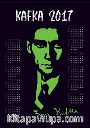 2017 Takvimli Poster - Yazarlar - Kafka