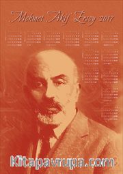 2017 Takvimli Poster - Yazarlar - Mehmet Akif Ersoy