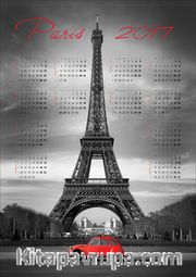 2017 Takvimli Poster - Şehirler - Paris